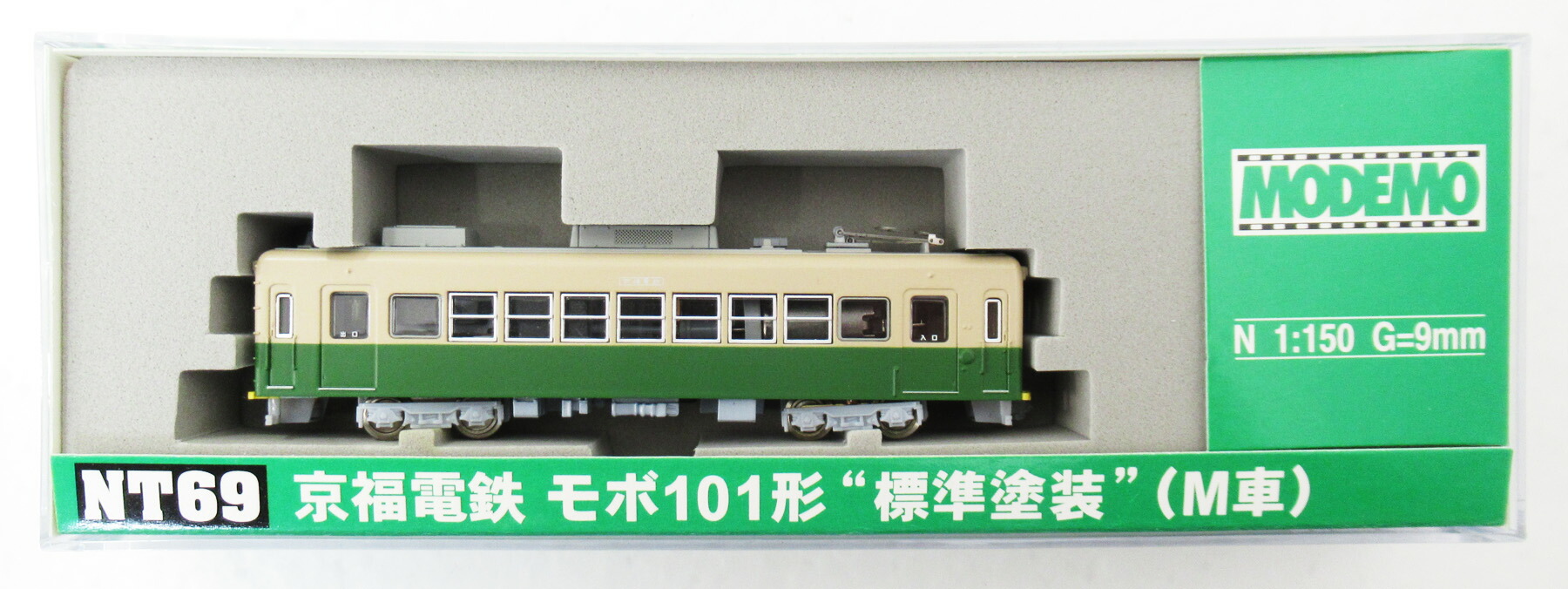 楽天市場】京福電鉄 モボ621形「京紫塗装」 M車【モデモ・NT124