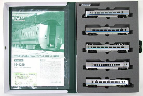【中古】Nゲージ KATO(カトー) 10-1210 789系1000番台「カムイ・すずらん」5両セット 【A&acute;】 スリーブ傷み｜ホビーランドぽち　店