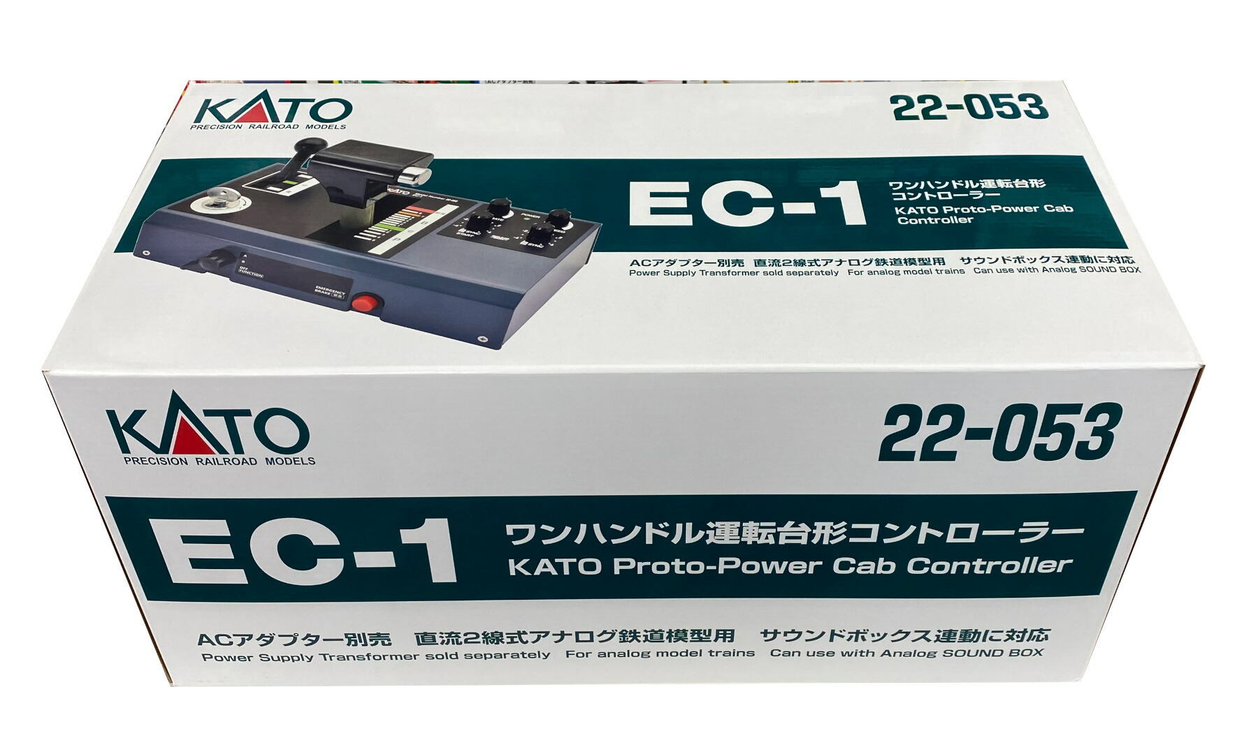 【中古】Nゲージ KATO(カトー) 22-053 <br>EC-1 ワンハンドル運転台形コントローラー <br>【A´】 <br>※ACアダプター別売 ※外箱若干傷み