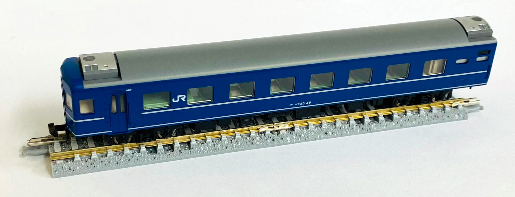 【中古】Nゲージ TOMIX(トミックス)  <br>客車 <br>92957セットバラ(1両のみ) オハネフ25-46 (JR 24系「さよなら銀河」 10両セット) <br>【A】 <br>KATO製クリアケース入り