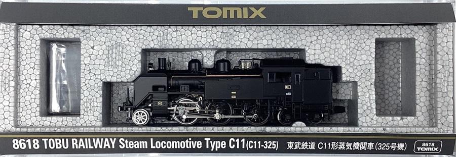 【中古】Nゲージ TOMIX(トミックス) 8618 <br>東武鉄道 C11形蒸気機関車(325号機) <br>【A】