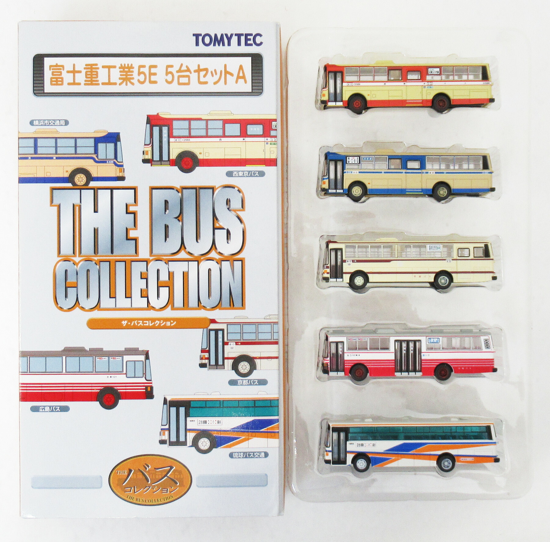 バスコレクション　５台　147 k004 349 351 n009 バスコレクション 5台 147 k004 349 351 n009 The Bus
