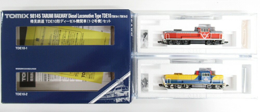 【中古】Nゲージ TOMIX(トミックス) 98145 <br>樽見鉄道 TDE10形ディーゼル機関車(1・2号機) 2両セット <br>【A】