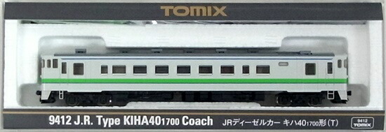 【中古】Nゲージ TOMIX(トミックス) 9412 <br>JRディーゼルカー キハ40-1700形 (T) <br>2017年ロット <br>【A】