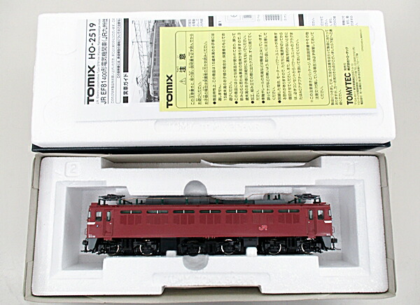 【中古】HOゲージ TOMIX(トミックス) HO-2519 JR EF81-400形電気機関車 (JR九州仕様) プレステージモデル 【A´】 外箱多少傷み