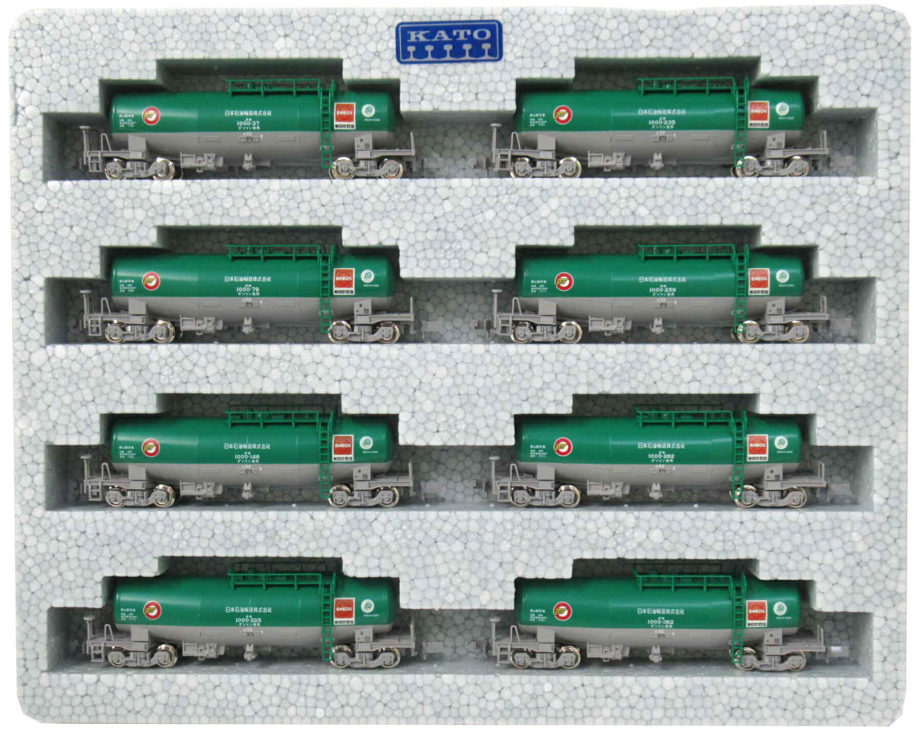 【中古】Nゲージ KATO(カトー) 10-825 <br>タキ1000 日本石油輸送色 ENEOS (エコレールマーク付) 8両セット <br>【A´】 <br>外箱傷み