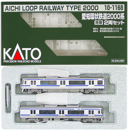 楽天市場】愛知環状鉄道2000系 青帯 2両セット【KATO・10-1168