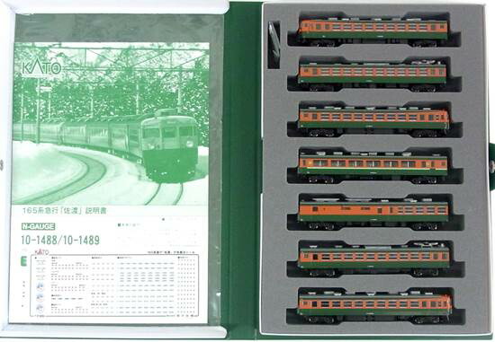 楽天市場】165系急行「佐渡」 7両増結セット 【KATO・10-1489】「鉄道