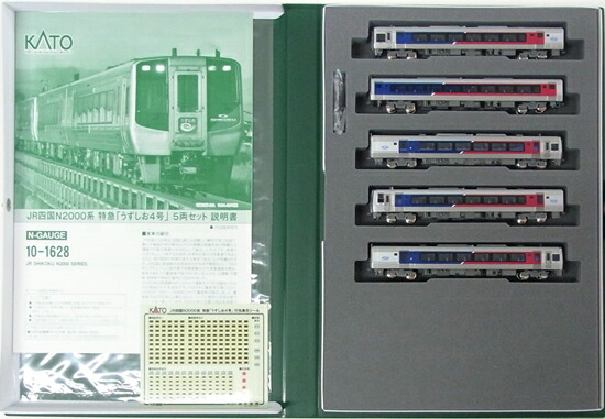 【中古】Nゲージ KATO(カトー) 10-1628 <br>JR四国 N2000系 特急「うずしお4号」5両セット <br>【A】