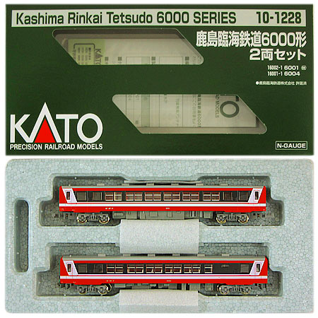 【中古】Nゲージ KATO(カトー) 10-1228 <br>鹿島臨海鉄道6000形 2両セット <br>2014年ロット <br>【A´】 <br>外箱傷み