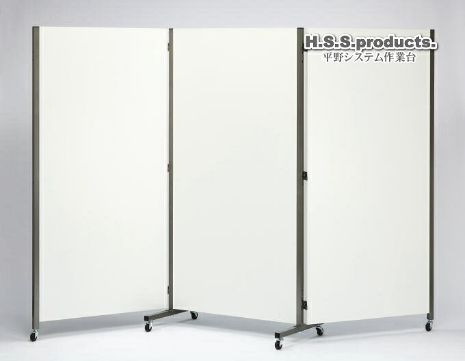 三折展示板（三連折りたたみ展示板）（展示パネル・パーティション）両面ホワイトプリントボード　予約 73,964円