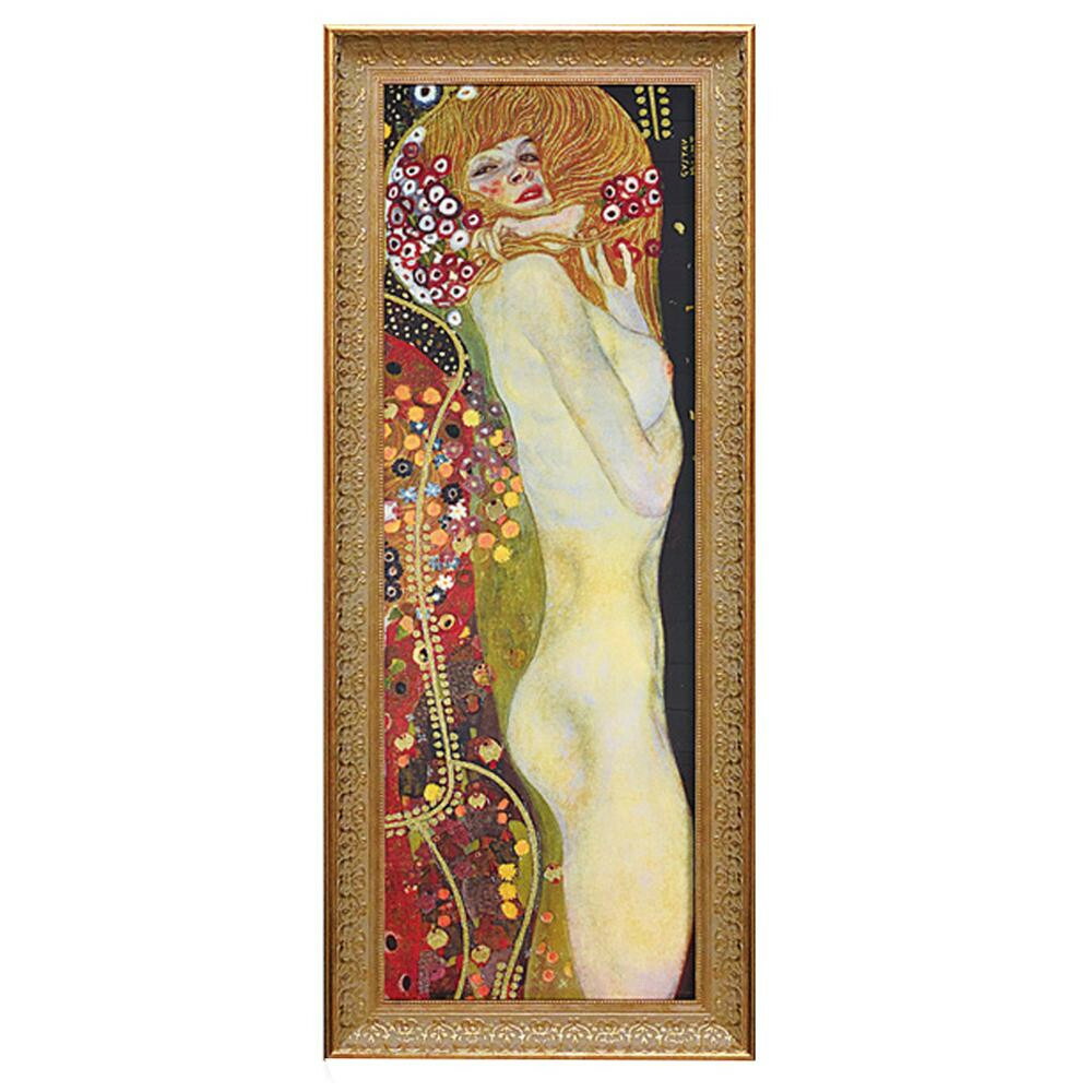 ユー力強さ グスタフ クリムト 水蛇 Gk 沖縄県 北海道 部分離島お届け不可 イラストと量が背景になった品物です Ficap Fr