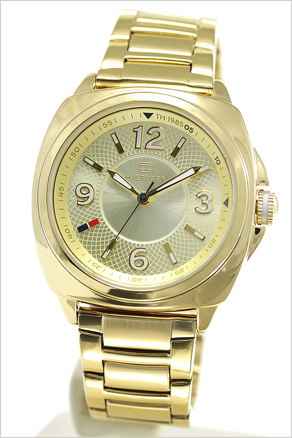 【楽天市場】[あす楽]トミーヒルフィガー 腕時計 Tommy Hilfiger 時計 メンズ レディース ゴールド 1781340