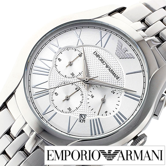 【楽天市場】エンポリオアルマーニ 腕時計 EMPORIO ARMANI 時計 アルマーニ メンズ シルバー AR1702 エンポリ 定番