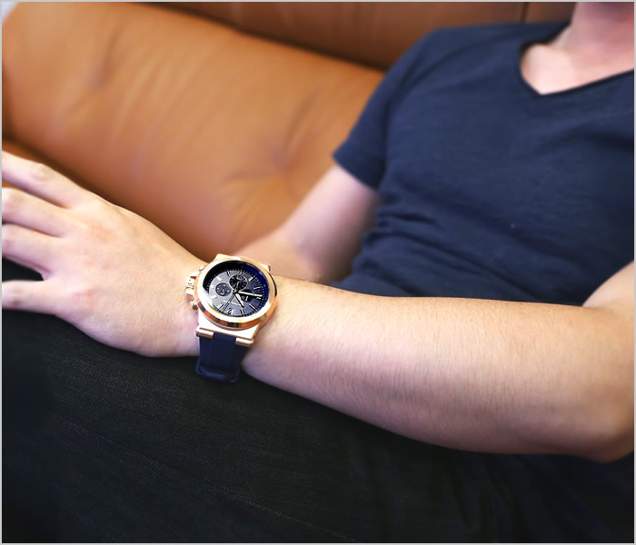 【楽天市場】マイケルコース 腕時計 MICHAELKORS 時計 マイケル コース 時計 MICHAEL KORS 腕時計 マイケルコース時計 MK腕時計 メンズ ブルー MK8295 人気