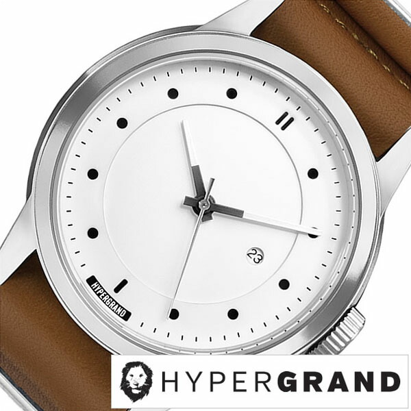 数量限定 ハイパー グランド 時計 HYPER GRAND 腕時計 マーベリック シリーズ ナトー MAVERICK SERIES NATO メンズ レディース NWM4HOBW 人気 ブランド レザー ベルト 革 ブラウン 北欧 デザイナーズ ウォッチ ギフト