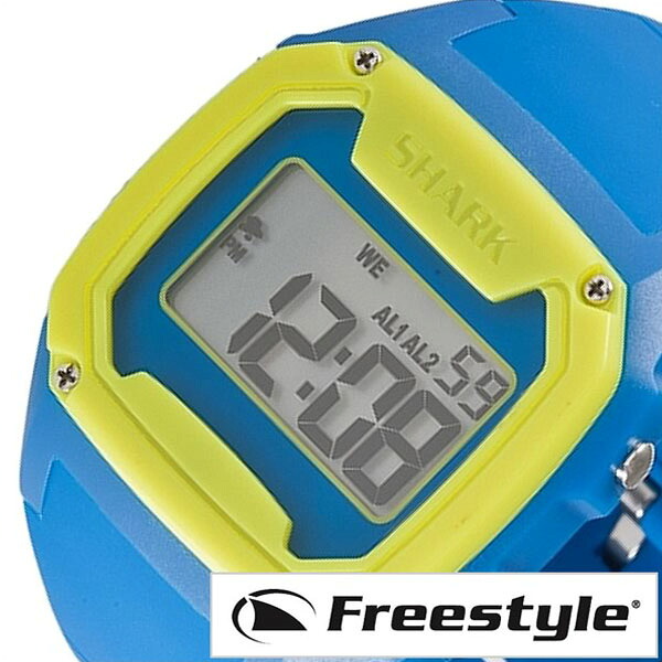 安心発送 フリースタイル 腕時計 Freestyle 時計 フリー スタイル 時計 Free Style 腕時計 シリコン デジタル キラーシャーク Silicon Degital Killer Shark メンズ グレー Fs 防水 シリコン サーフィン サーファー マリン ウォーター スポーツ イエロー