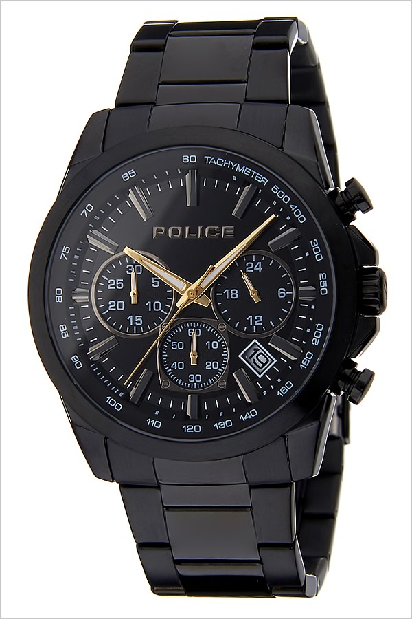 【楽天市場】[延長保証対象]ポリス 腕時計 POLICE 時計 ポリス 時計 POLICE 腕時計 グラマシー GRAMERCY メンズ ブラック 14964JSB-02MA 正規品 新作