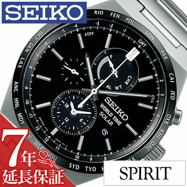 安い購入 延長保証対象 セイコー スピリット スマート 腕時計 Seiko Spirit Smart 時計 セイコー 時計 Seiko 腕時計 メンズ ブラック Sbpj025 メタル ベルト 正規品 防水 ソーラー シルバー 新社会人 新生活 彼氏 旦那 夫 息子 プレゼント