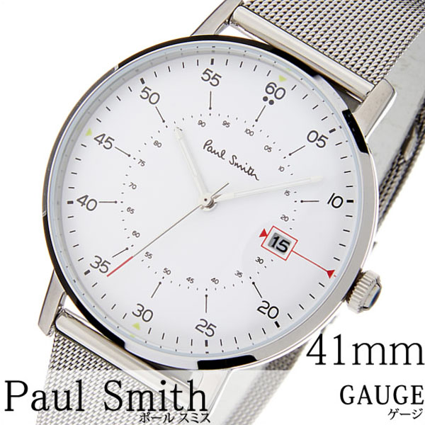 【楽天市場】ポールスミス 腕時計 PAULSMITH 時計 ポールスミス 時計 PAUL SMITH 腕時計 ゲージ GAUGE 41MM