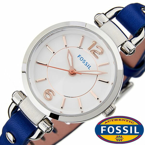 【楽天市場】フォッシル 腕時計 Fossil 時計 フォッシル 時計 Fossil 腕時計 ジョージア Georgia レディース ホワイト Es4001 新作 人気 流行 ブランド 防水