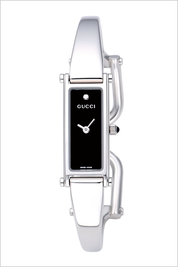 腕時計 時計 激安 レディース グッチ Gucci 1500 自動巻き 時計 人気 アウトレット あす楽 グッチ Gucci 腕時計 ブラック Ya ブランド 防水 高級 プレゼント ギフト メタル ベルト シルバー 送料無料 腕時計専門店ハイブリッドスタイル レディース 誕生日