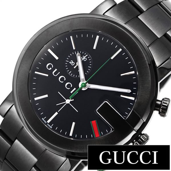 【楽天市場】グッチ 腕時計 GUCCI 時計 グッチ 時計 GUCCI 腕時計 Gクロノ G-Chrono メンズ ブラック YA101331