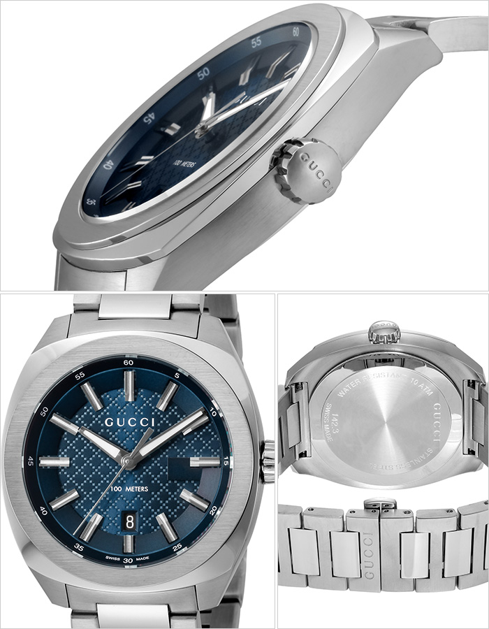 【楽天市場】グッチ 腕時計 GUCCI 時計 グッチ 時計 GUCCI 腕時計 GG2570 メンズ/ブルー YA142314 人気 イタリア