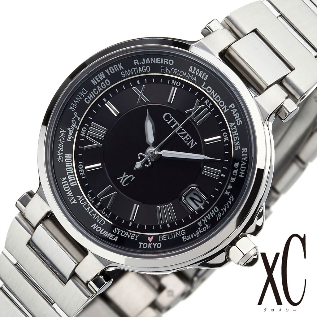 【楽天市場】[延長保証対象]シチズン 腕時計 citizen 時計 クロスシー xC ハッピー フライト xC レディース ブラック