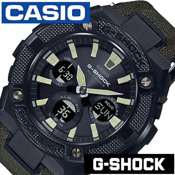 【楽天市場】カシオ 腕時計 CASIO 時計 CASIO Gショック ジースチール G-SHOCK G-STEEL メンズ腕時計 ブラック