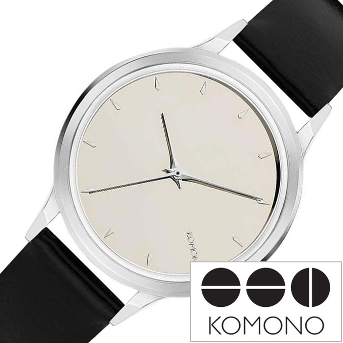 最安 2 596円引き コモノ 腕時計 Komono 時計 Komono 腕時計 コモノ 時計 レキシー Lexi レディース ホワイト Kom W2763 高校生カップル 彼氏 彼女 お揃い リンクコーデ かわいい 革 レザー ベルト シンプル 丸 ラウンド ブランド プレゼント ギフト 新生活