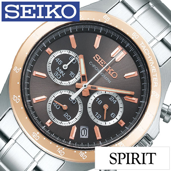 セイコー 腕時計 SEIKO 時計 セイコー 時計 SEIKO 腕時計 スピリット SPIRIT メンズ ブラウン SBTR026 [ メンズ