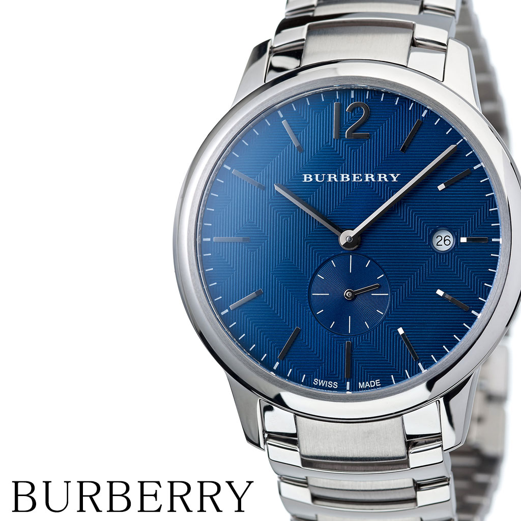 【楽天市場】バーバリー 腕時計 BURBERRY 時計 BURBERRY腕時計 バーバリー時計 メンズ ブルー BU10007 人気 お洒落