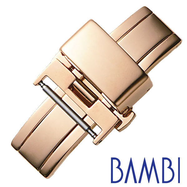楽天市場 Bambi Dバックル バンビ 腕時計用バックル 観音プッシュ式 ベルト幅 18mm対応 メンズ レディース Dバックル Zp010p 付け替え 簡単 ピンクゴールド レザーベルト用 革ベルト 両開き バックル 時計ベルト プレゼント ギフト 新生活 母の日 腕時計専門店