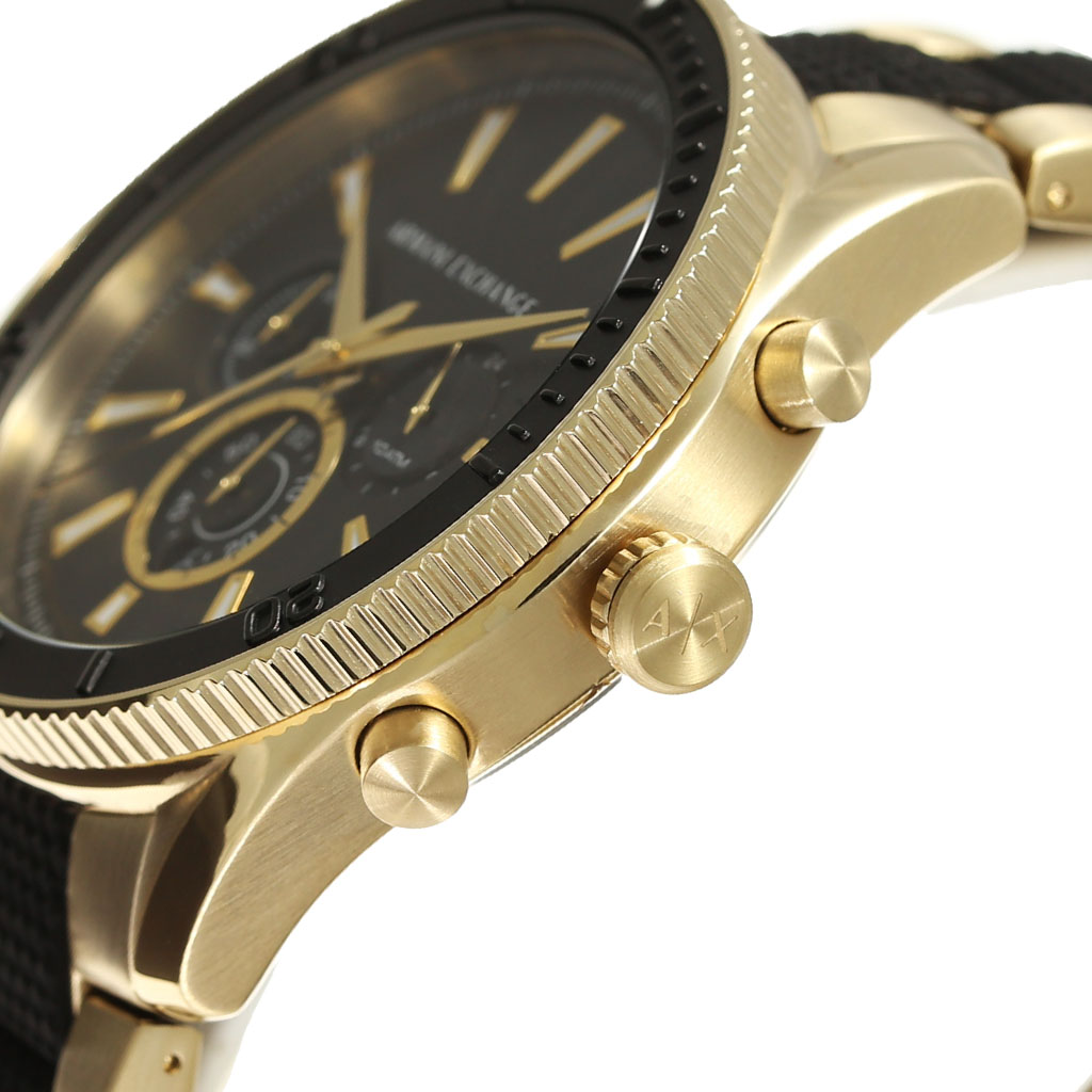 【楽天市場】アルマーニ エクスチェンジ 腕時計 ARMANI EXCHANGE 時計 メンズ 腕時計 ブラック AX1814 人気 ブランド