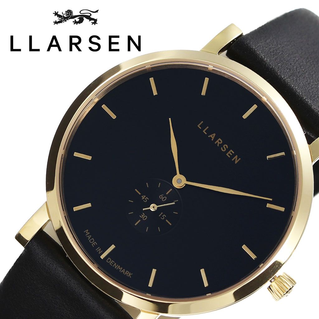 【楽天市場】LLARSEN 時計 エル ラーセン 腕時計 ジョセフィーヌ Josephine レディース 腕時計 ブラック LL144GBCL