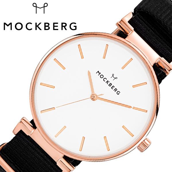 モックバーグ 腕時計 MOCKBERG 時計 Modest レディース ホワイト MO616 正規品 人気 ブランド 女性用 彼女 妻 嫁 上品 かわいい 薄型 アクセサリー シンプル ローズゴールド プレゼント ギフト