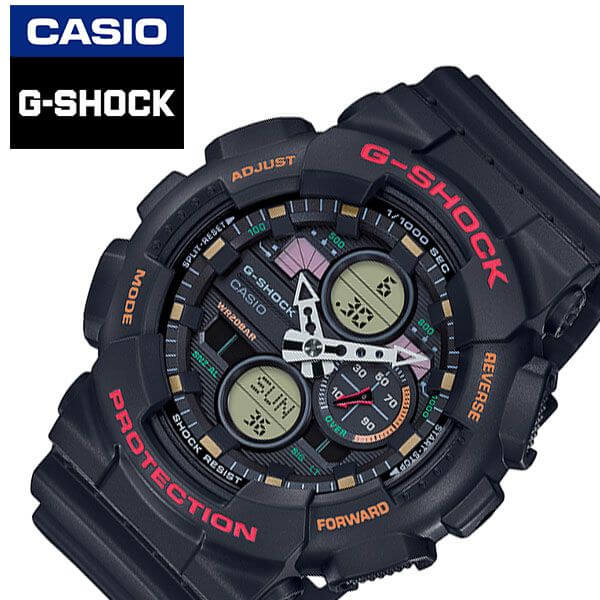 【楽天市場】[延長保証対象]カシオ 腕時計 CASIO 時計 Gショック G-SHOCK メンズ ブラック GA-140-1A4JF 正規品
