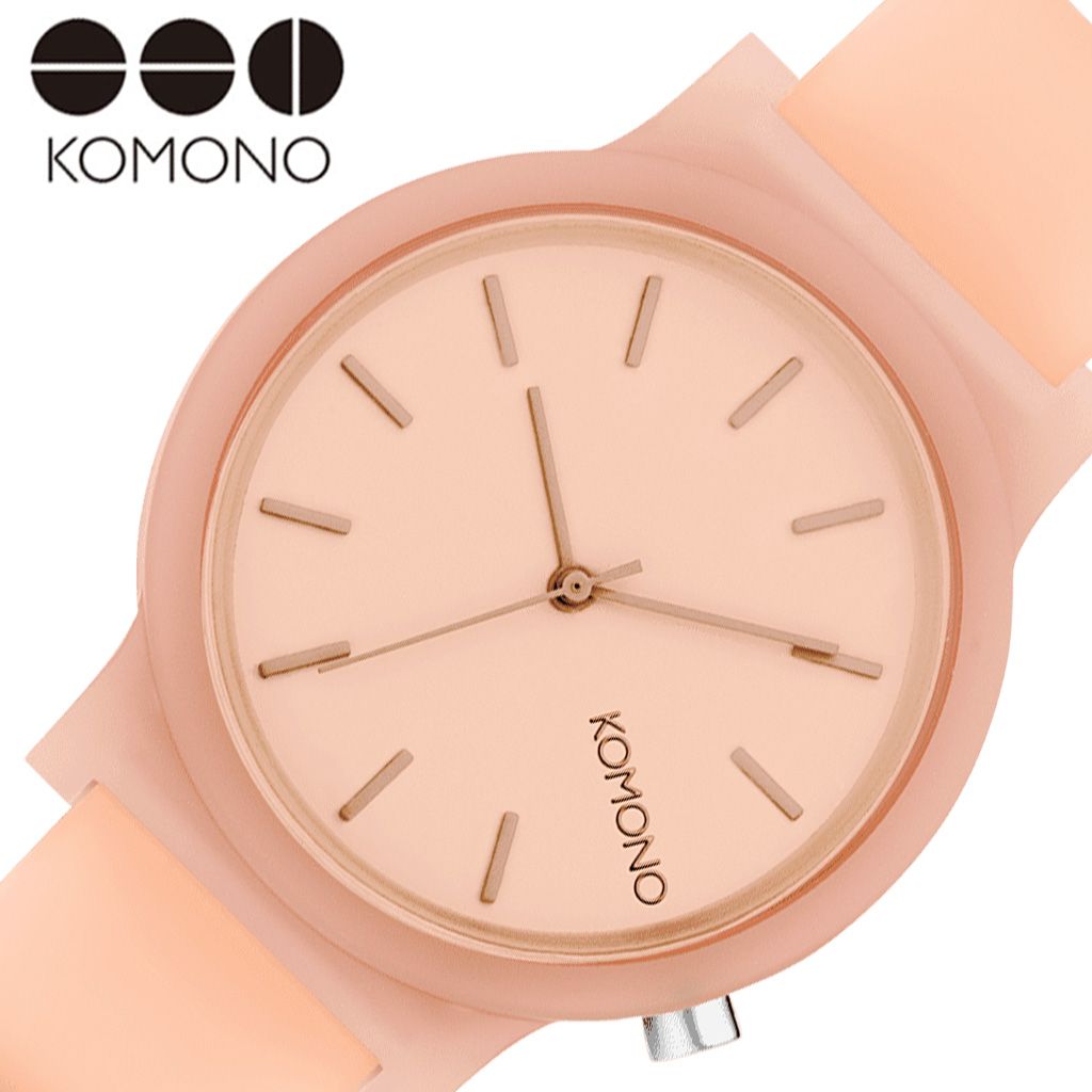 肌触りがいい コモノ 腕時計 Komono 時計 モノ ブラッシュ Mono Blush ユニセックス メンズ レディース ピンク Kom W4303 人気 ブランド おすすめ かわいい ファッション 防水 カップル 夫婦 ペア プレゼント ギフト 新生活 在庫有 Neostudio Ge