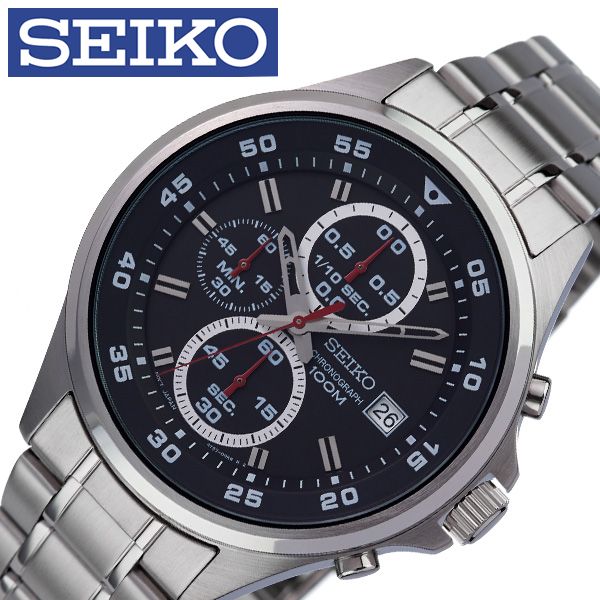 新作セール Seiko腕時計 セイコー時計 誕生日 時計 スーツ 夫 フォーマル ジャケット おしゃれ 新生活 商社 応援 新社会人 代 30代 40代 50代 60代 セイコー 腕時計 Seiko 時計 メンズ ブラック Sks627p1 人気 ブランド レア 旦那