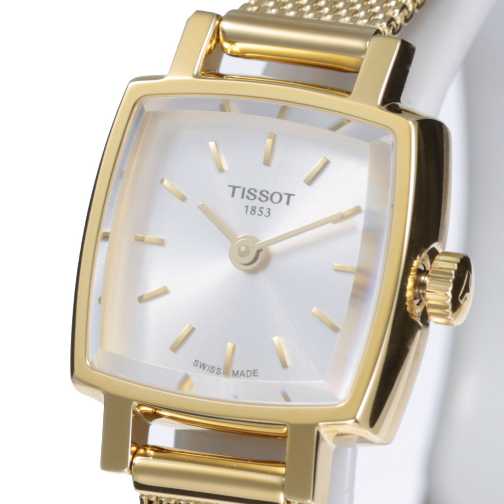 【楽天市場】ティソ 腕時計 TISSOT 時計 ラブリー スクエア LOVELY SQUARE レディース ゴールド T0581093303100 人気 おすすめ ブランド 防水 高級