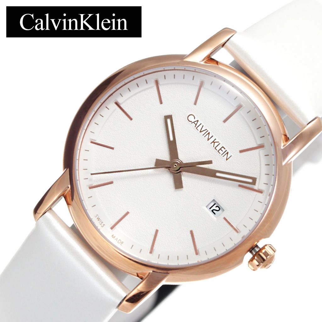 超大特価 カルバンクライン 腕時計 Calvinklein 時計 エスタブリッシュド Established レディース ホワイト K9h236l6 人気 ブランド アナログ Ck シーケー シンプル ファッション ビジネス カジュアル 彼女 妻 嫁 プレゼント ギフト 新生活 腕時計専門店