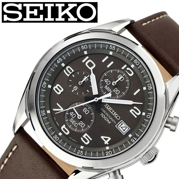 正規品 セイコー 腕時計 Seiko 時計 メンズ メタルブラウン Ssb275p1 人気 ブランド おすすめ 防水 革 レザー ベルト カレンダー 逆輸入 限定 社会人 スーツ 仕事 ビジネス 彼氏 旦那 夫 大人 かっこいい カジュアル 上品