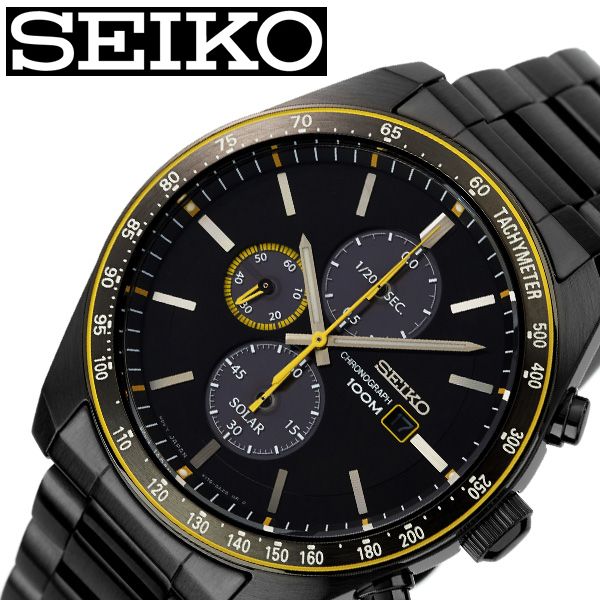 安価 セイコー 腕時計 Seiko 時計 メンズ ブラック Ssc723p1 人気 ブランド おすすめ 防水 ソーラー ステンレス ベルト メタル 逆輸入 限定 社会人 スーツ 仕事 ビジネス カレンダー 大人 かっこいい 上品 プレゼント ギフト 新生活 母の日 最も完璧な Universusmedia Com
