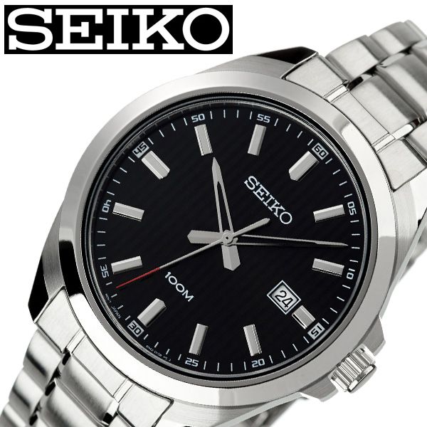 即納最大半額 セイコー 腕時計 Seiko 時計 メンズ ブラック系 Sur277p1 人気 ブランド おすすめ 防水 ステンレス ベルト メタル 逆輸入 限定 社会人 スーツ 仕事 ビジネス カレンダー 大人 かっこいい カジュアル 上品 プレゼント ギフト 新生活