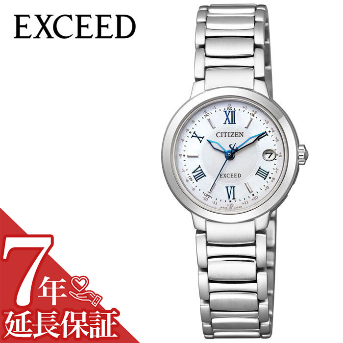 CITIZEN 腕時計 シチズン 時計 エクシード EXCEED レディース ホワイト ES9320-52W 人気 正規品 ブランド おすすめ 防水 蝶貝 パール パーフェックス 電波 ソーラー おしゃれ ファッション プレゼント ギフト
