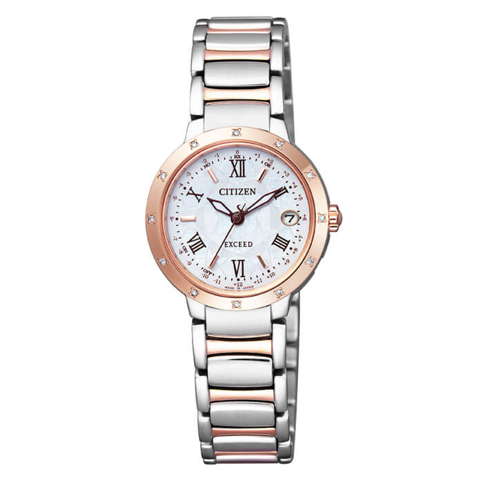 オンラインショップ 延長保証対象 Citizen 腕時計 シチズン 時計 エクシード Exceed レディース 腕時計 ホワイト Es9334 58w 人気 正規品 ブランド おすすめ 防水 蝶貝 パール ダイヤ 電波 ソーラー パーフェックス 電波 ファッション プレゼント ギフト 新