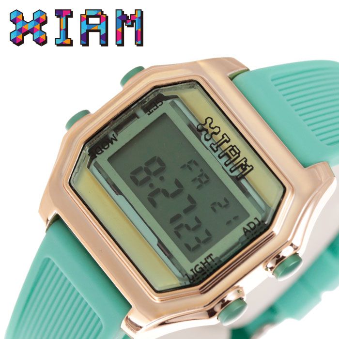 夏 時計 I AM THE WATCH 腕時計 アイ アム ウォッチ レディース キッズ 液晶 IAM-KIT01 ブランド おしゃれ ファッション カジュアル デジタル 親子 ペア KIDS 子供 こども 子ども 小学生 中学生 高校生 スポーツ プレゼント ギフト