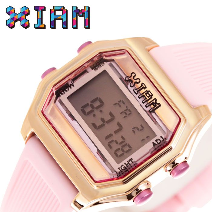 夏 時計 I AM THE WATCH 腕時計 アイ アム ウォッチ レディース キッズ 液晶 KIT03 人気 ブランド おしゃれ ファッション カジュアル デジタル 親子 ペア KIDS 子供 こども 子ども 小学生 中学生 高校生 スポーツ ギフト
