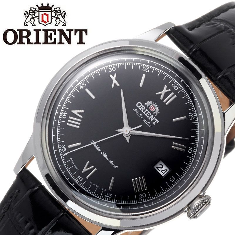 楽天市場 オリエント 腕時計 Orient 時計 バンビーノ クラシック Bambino Classic メンズ ブラック Orw Fac0000ab0 ブランド 人気 海外モデル 防水 レトロ アンティーク調 オートマチック 自動巻き 機械式 レザーベルト 革 ビジネス 仕事 スーツ 誕生日 腕時計専門店